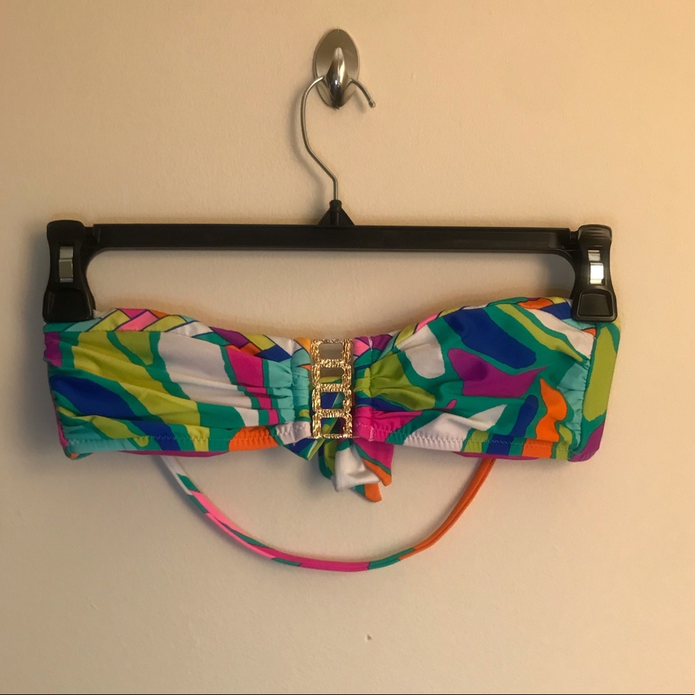 Trina Turk Tropicalia Bandeau Top